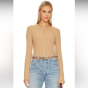 Citizens of Humanity Sadie Cardigan in Cognac